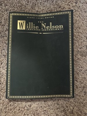 WILLIE NELSON DELUXE ANTHOLOGY 1994 Piano Vocal Guitar