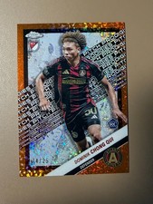2025 Topps Chrome Mls - Pitch Prodigies Dominik Chong-Qui #177 Orange Wave /25
