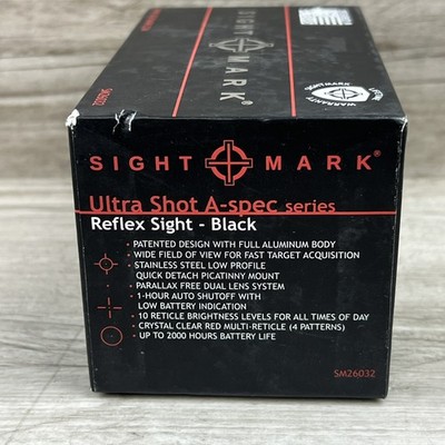 トイガン SIGHTMARK Ultra Shot A-Spec(SM26032) Reflex Sight with Quick Release Mount Ultra Shot Sightmark