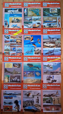 Modell Fan Heft 1 - 12 kompl. Jahrgang 1986 | Zeitschrift | Magazin | Modellbau