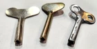 3 Replacement Toy Clock Wind Up Keys Vintage Antique Toys FREE SHIPPING