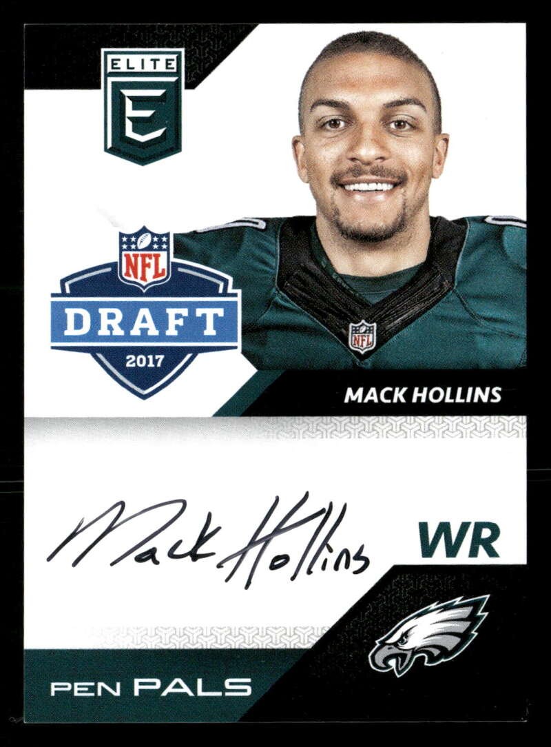 Mack Hollins Panini Donruss Elite Pen Pals Autographs #MH Base