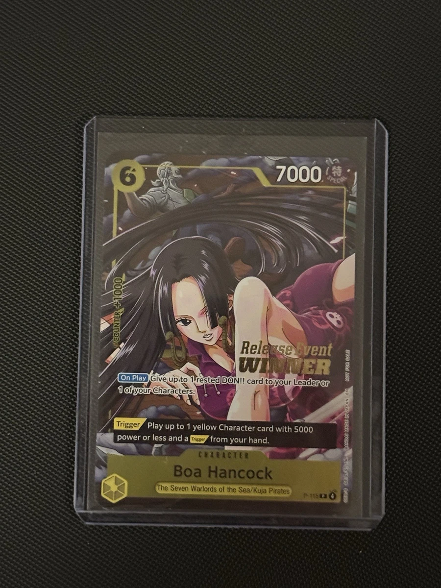 25+ Boa Hancock P-115 One Piece Promotion Cards for sale | Updated