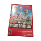 New ListingNew Super Mario Bros. Wii Nintendo Game Red Case Manual Included