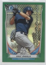 2014 Bowman Draft Top Prospects Chrome Green Refractor 59/150 Eric Jagielo z6b
