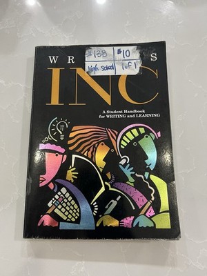 Write Source Writers INC Student Handbook for Writing Learning Grammar Research