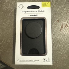 PopSockets MagSafe Magnetic Phone Wallet  Grip Black New In Box