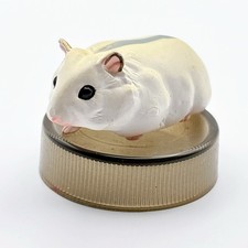 Hamsters Lunch  Dzungrian Hamster  Bottle Cap Figure Japan Exclusive Kaiyodo 1