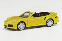 Herpa 028929-002 Porsche Turbo Cabrio, Racingge