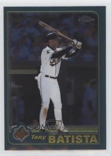 2001 Topps Traded & Rookies Chrome Tony Batista #T89 b5y