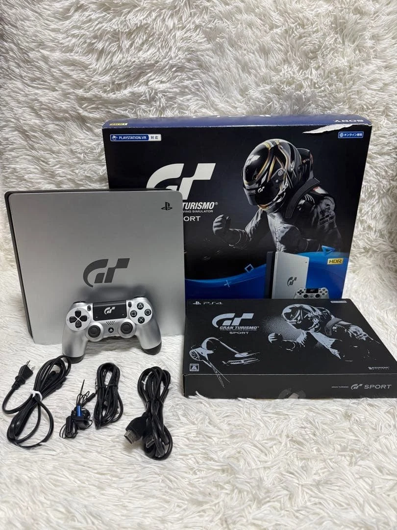 PlayStation 4 - Original Silver Video Game Home Consoles for sale