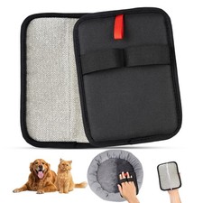 Obfuscate Pet Hair Removal Glove for Cats & Dogs,Reusable Electrostatic black