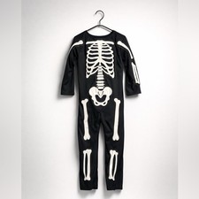 Kids skeleton Halloween Costume - Kids size M 8-10