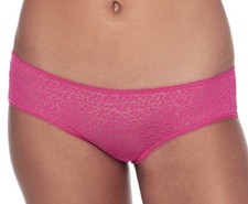 DKNY Modern Lace Beet Pink Hipster Panty NEW Womens Sz XL 8 DK5014