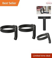 30Oz Tumbler Handle Fits Yeti Ozark Trail Steel 2 Pack Black Non-slip