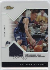 2004 Topps Finest Game-Worn Jersey Refractor 161/179 Andrei Kirilenko #129 1f60