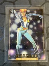 2024 SkyBox Marvel Masterpieces 92 Platinum Dazzler #20 Clear Cut