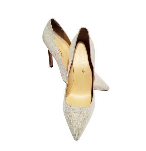 Ivanka Trump Pump Linen Heels Size 7M. - Picture 2 of 16
