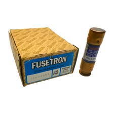 (Box of 4) Bussmann Fusetron FRN-R-5-6/10 Dual-Element Time-Delay Fuse, 5-6/10A