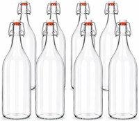 8X 2L Glasflaschen BüGelflaschen LiköRflaschen Weinflasche Schnapsflaschen