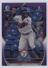 2023 Bowman Chrome Prospects Purple Refractor 110/250 Yosy Galan #BCP-221 0c6