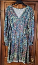 Seraphine Maternity Green Floral Paisley Dress Size 14