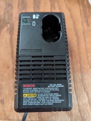 BOSCH BC001 7.2 VOLT 14.4 VOLT NI-CD BATTERY CHARGER OEM