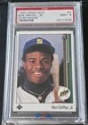 1989 UPPER DECK KEN GRIFFEY JR #1 STAR ROOKIE CARD SEATTLE MARINERS PSA 9 MINT