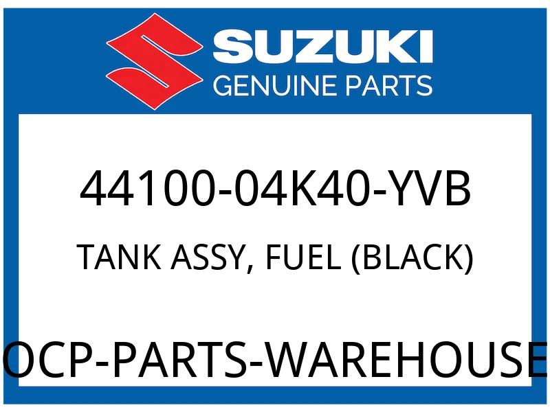 TANK ASSY, FUEL (BLACK)