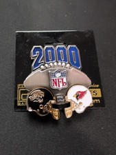 NFL Gameday pin 2000 Jacksonville Jaguars Vs. Arizona Peter David Vintage