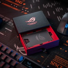 ROG Aluminum Frame Card Holder Case with Lanyard