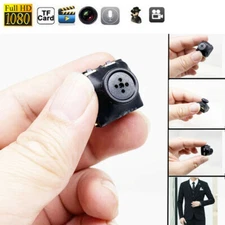 1080P HD Screw Camera Camcorder Audio Mini smallest body button Video Recorder