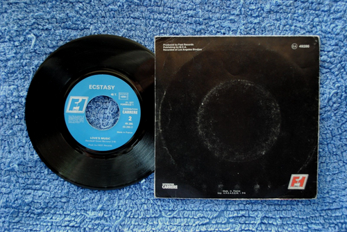 ECSTASY / SP F1 49.286 / 1977 (F) - Picture 2 of 2