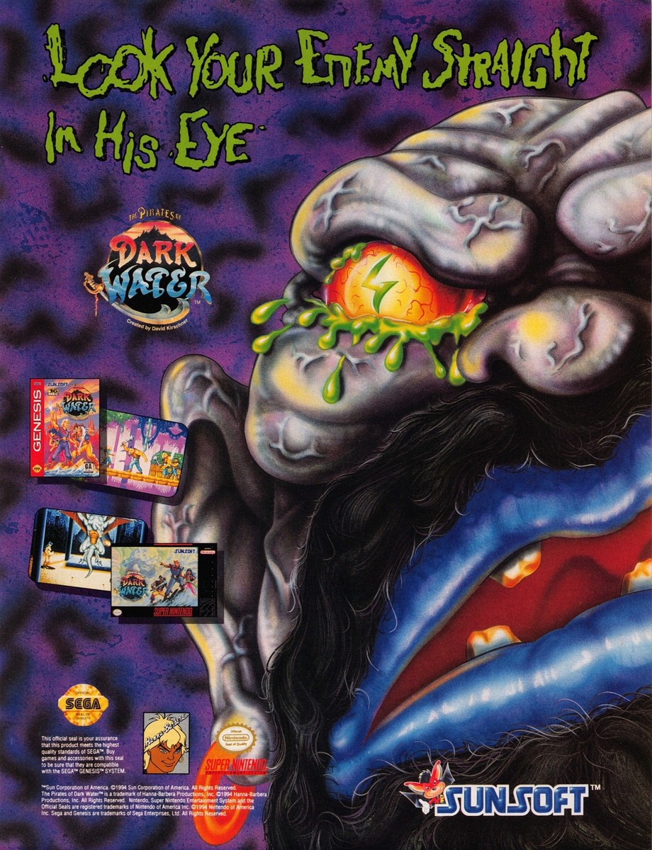 ダーク・ウォーター　Pirates of Dark Water  B2ポスター ダーク・ウォーター Pirates of Dark Water B2ポスター ダーク