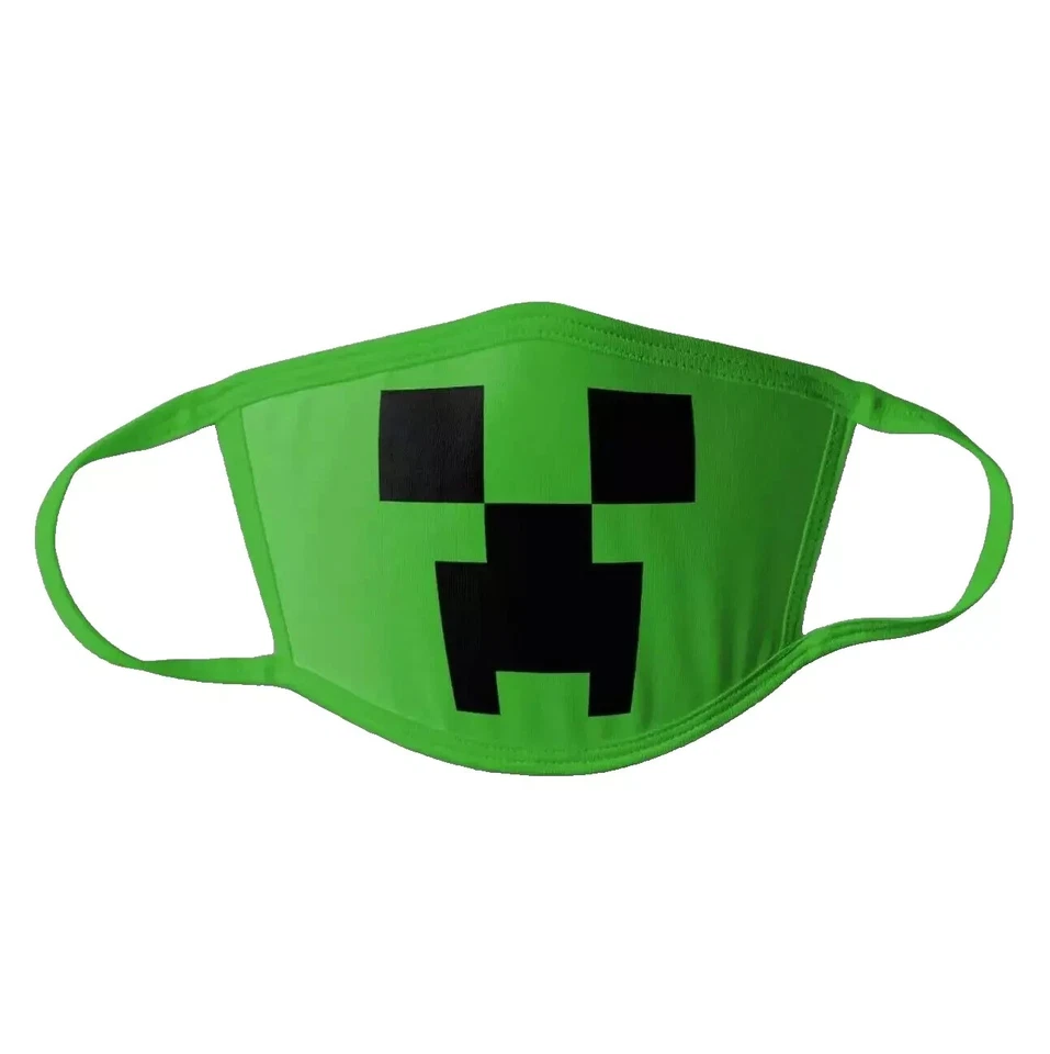 Minecraft Gesichtsmaske 3er Pack Größe Small Creeper TNT Mojang 2024 Videospiel - Bild 4 von 4