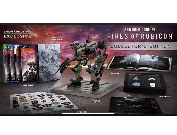 Bandai PS5 Armored Core VI Fires Of Rubicon Collector´s Edition