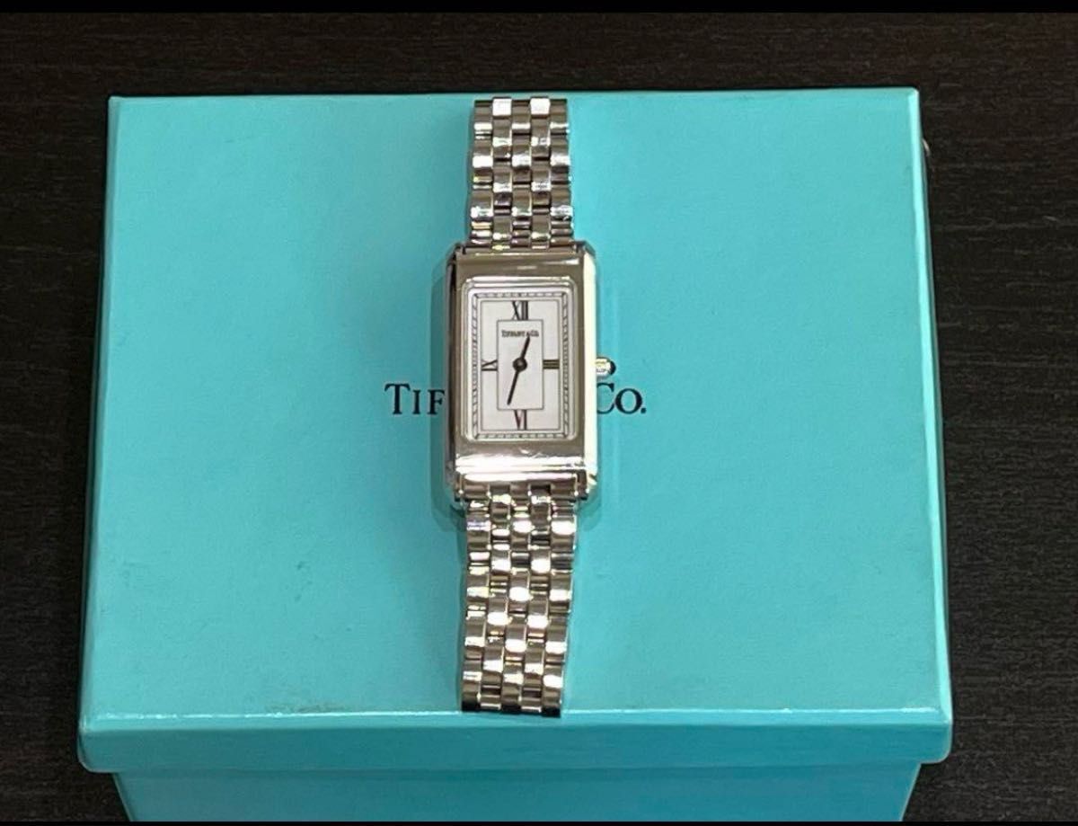 Tiffany Watch Classic Rectangle Quartz Square