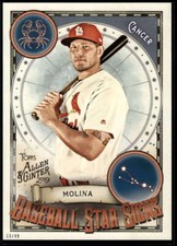 Yadier Molina 2019 Allen and Ginter Baseball Star Signs 5x7 #BSS-44 13/49 Cardin