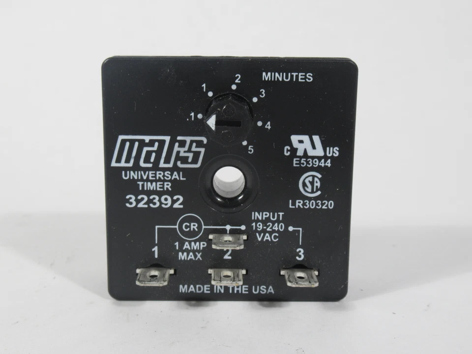 Mars 32392 Solid State Delay On Break Timer 6sec-5min 19-240VAC NEW - Image 2 of 4