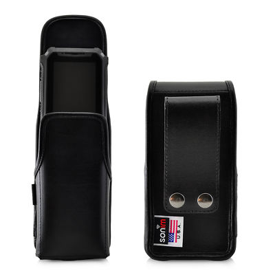 Sonim XP5s CERTIFIED C1D2 Turtleback Non-Incendive Vertical Black Clip Holster