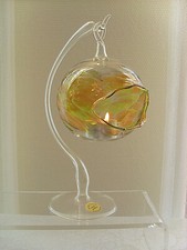 Lauscha Glas Windlicht Ständer Glasbläserei Kunsthandwerk