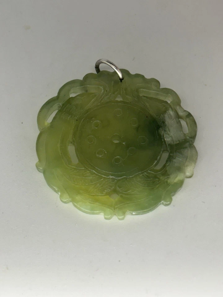 Collana In Argento 925 Giada Verde - Immagine 4 di 4