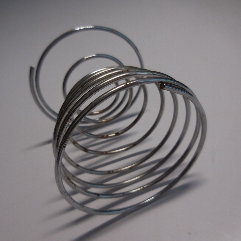 Vintage Metal Egg Cup Art Deco Table Kitchen Handmade Design France