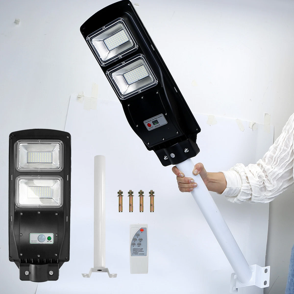Led solar outlet street lamp 60w