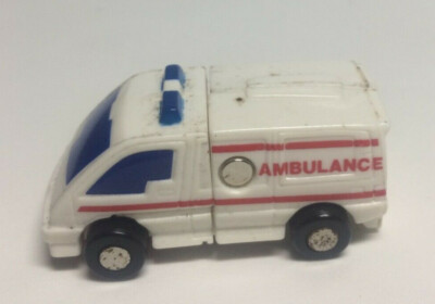 Vintage 1980's Hasbro ~ Takara Transformer Micromasters Ambulance