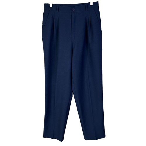 New Vintage Blue Checkered Lee Polyester Pants #2652644 ZZ-46 | eBay