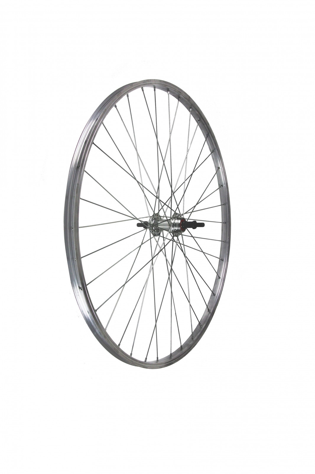 Ruota MTB In Alluminio 26 3/8 7v Filetto Con Dadi a Cuscinetti