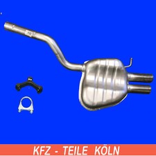 (1Z3 1Z5) Skoda Octavia 2.0 Diesel Endschalldämpfer Auspuffanlage +Set