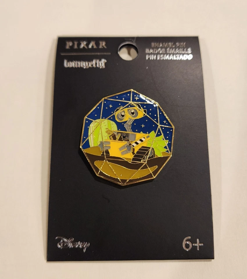 Prendedor Esmalte Plantas Espaciales Terrario Loungefly Disney Pixar WALL-E NUEVO Foto 2 de 4