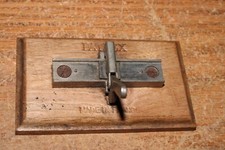 Vintage Path  Pathex Film Splicer Made In France Wood Base